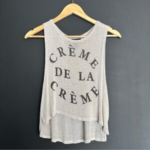 Forever 21 “Crème De La Crème” Tank Top